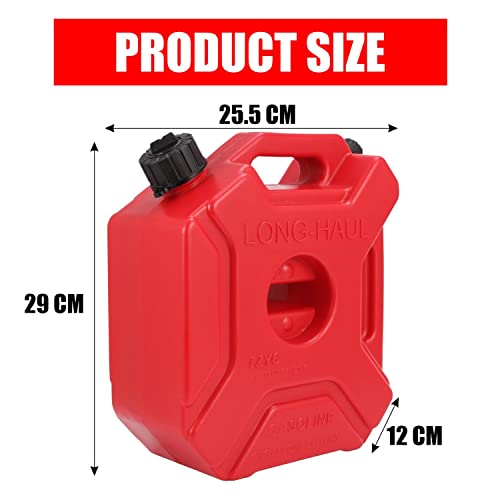 ASRYD Universal 5 Liter Plastic Jerry Can for Off-road Cars Bike SUV ATV Adventure Accessories - Image 4