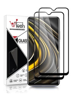 دبليو تيك 2- قطعة واقي شاشة من الزجاج المقوى WTech 5D لهاتف Xiaomi Poco M3 -  - Image 1