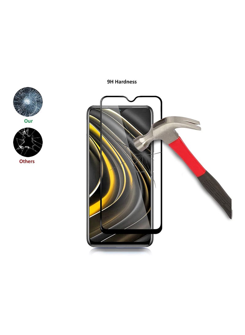 دبليو تيك 2- قطعة واقي شاشة من الزجاج المقوى WTech 5D لهاتف Xiaomi Poco M3 - - Image 3