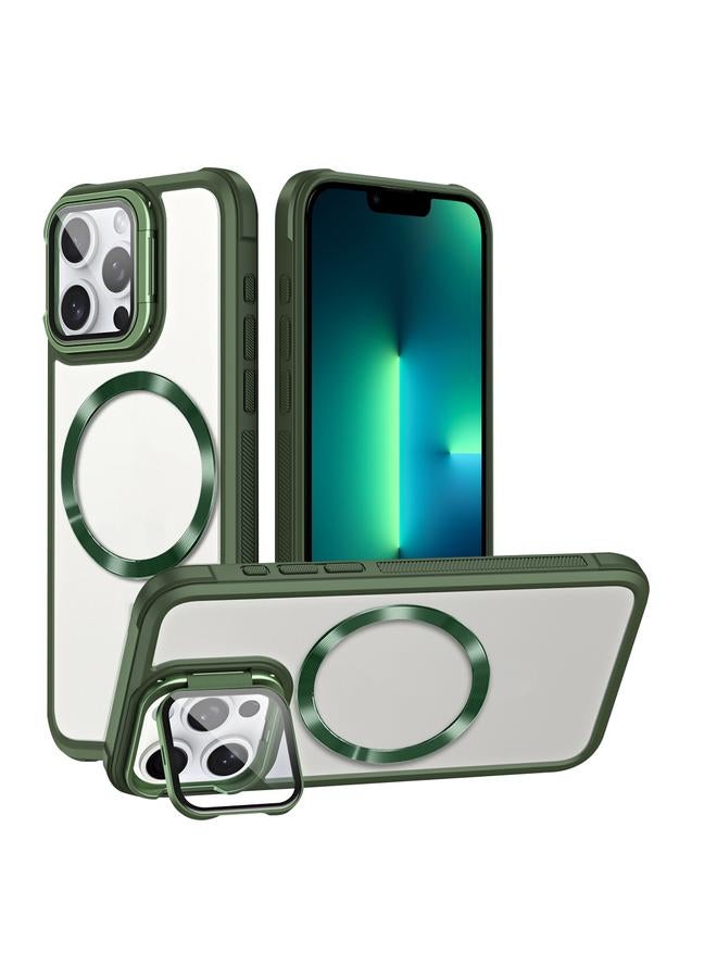 Zaboon Case For iPhone 13 Pro Max CD-grain Magsafe Acrylic Hybrid TPU Phone Case - Image 1