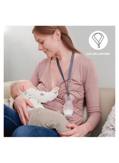 Medela Breast Milk Collector For Breastfeeding Moms Milk Saver With Suction Base And A Lid  - Image 5