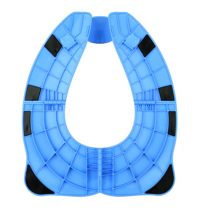 Potty Training Seat Folding Portable Toilet Seat Cover Non-Slip with Splash Guard for Baby, Toddlers and Kids with Drawstring Bag - Image 2