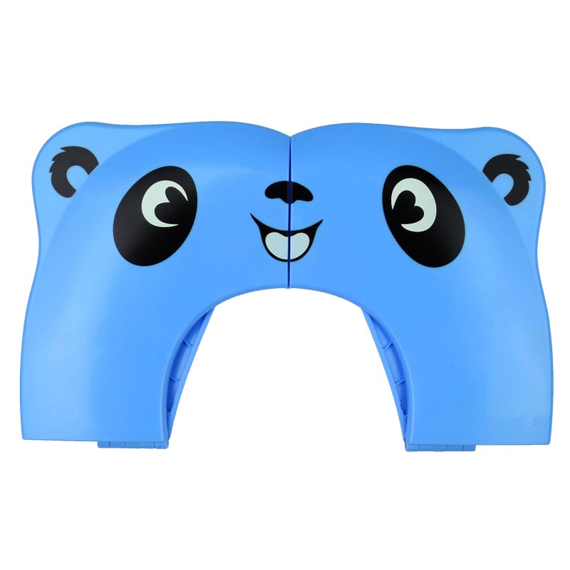 Potty Training Seat Folding Portable Toilet Seat Cover Non-Slip with Splash Guard for Baby, Toddlers and Kids with Drawstring Bag - Image 5