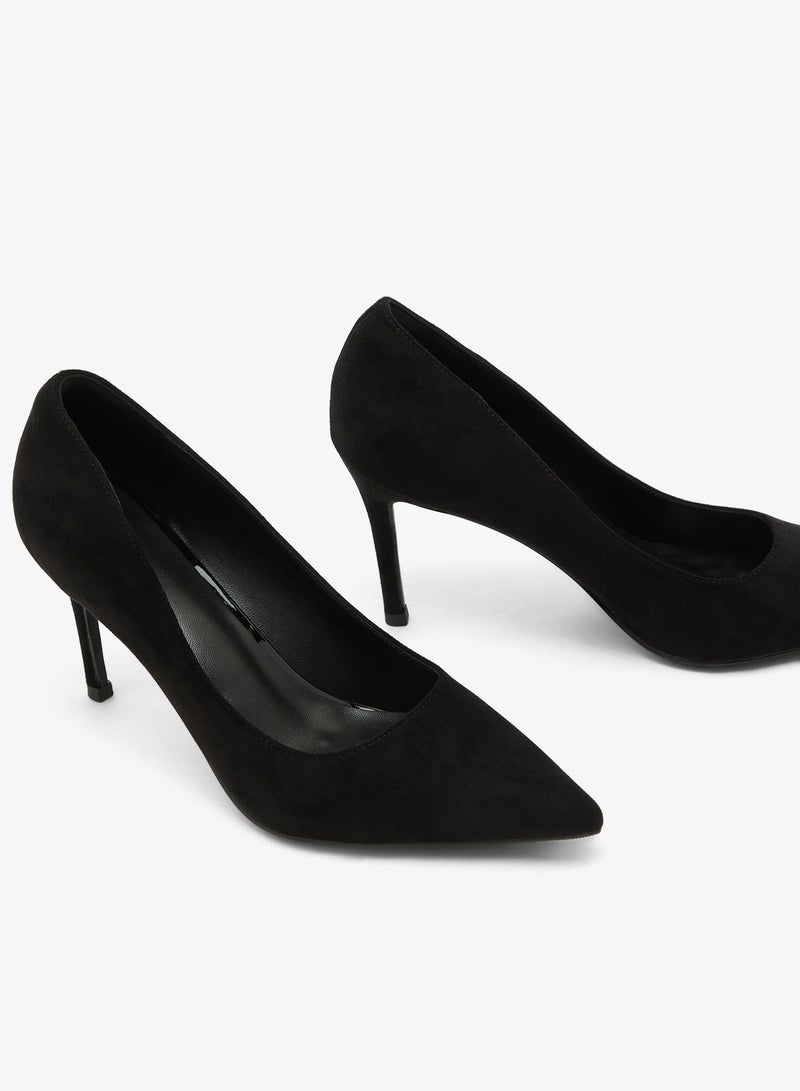 ELLA Classic High Heel Suede Stiletto Pumps - Image 4