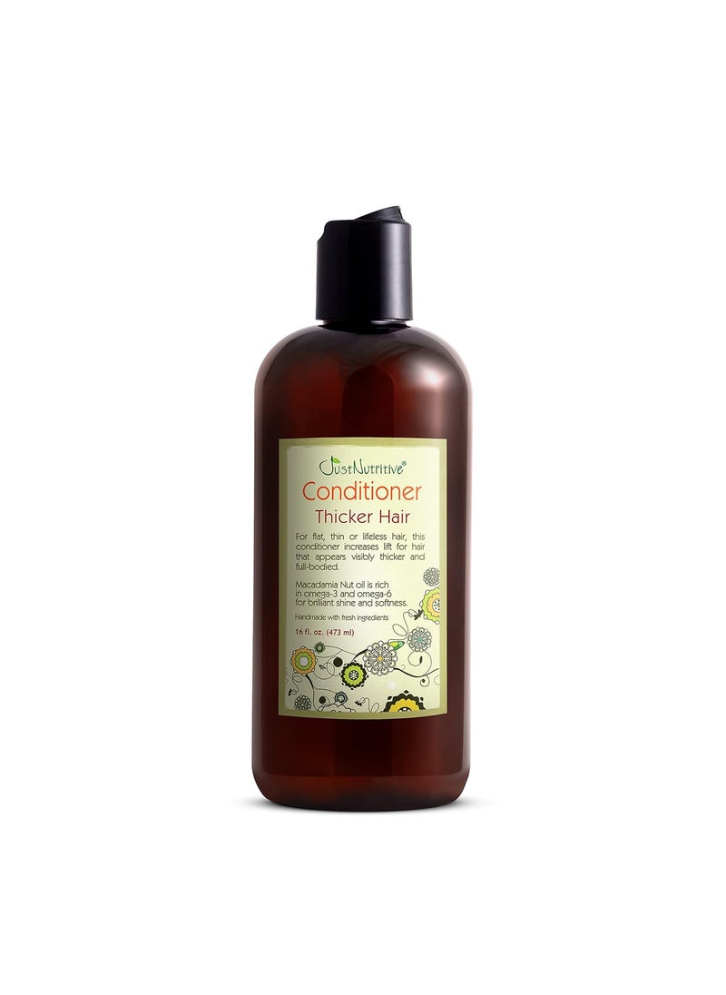 Just Nutritive - Thicker Hair Conditioner  Best Conditioner for Thicker Hair  Leaves hair soft silky with a fuller looking appearance that shines with lushness - Image 1