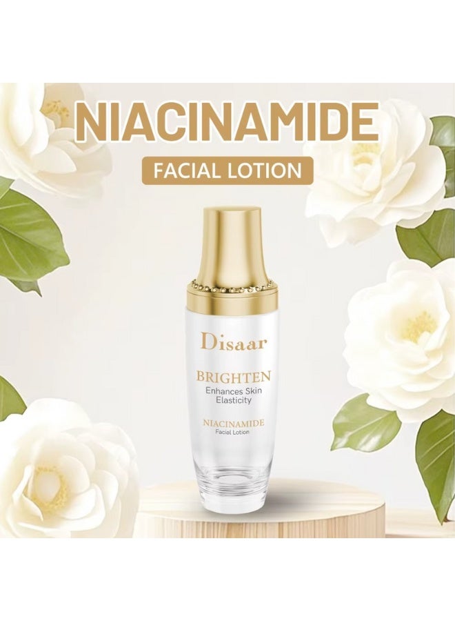 Disaar Niacinamide Facial Lotion 100ml Vitamin C Brightening Face Cream Moisturizing Whitening Skin Care Long Lasting Hydrating Lotion For Smooth Glowing Skin - Image 2