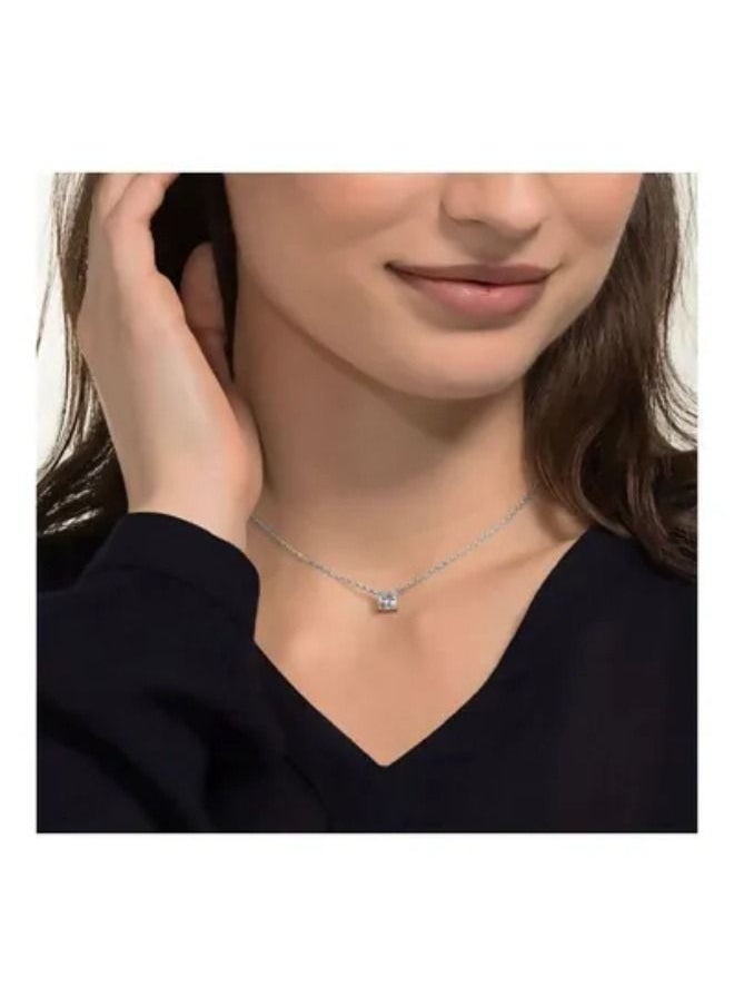 Chomel - Attract Square Crystal Necklace - Image 1