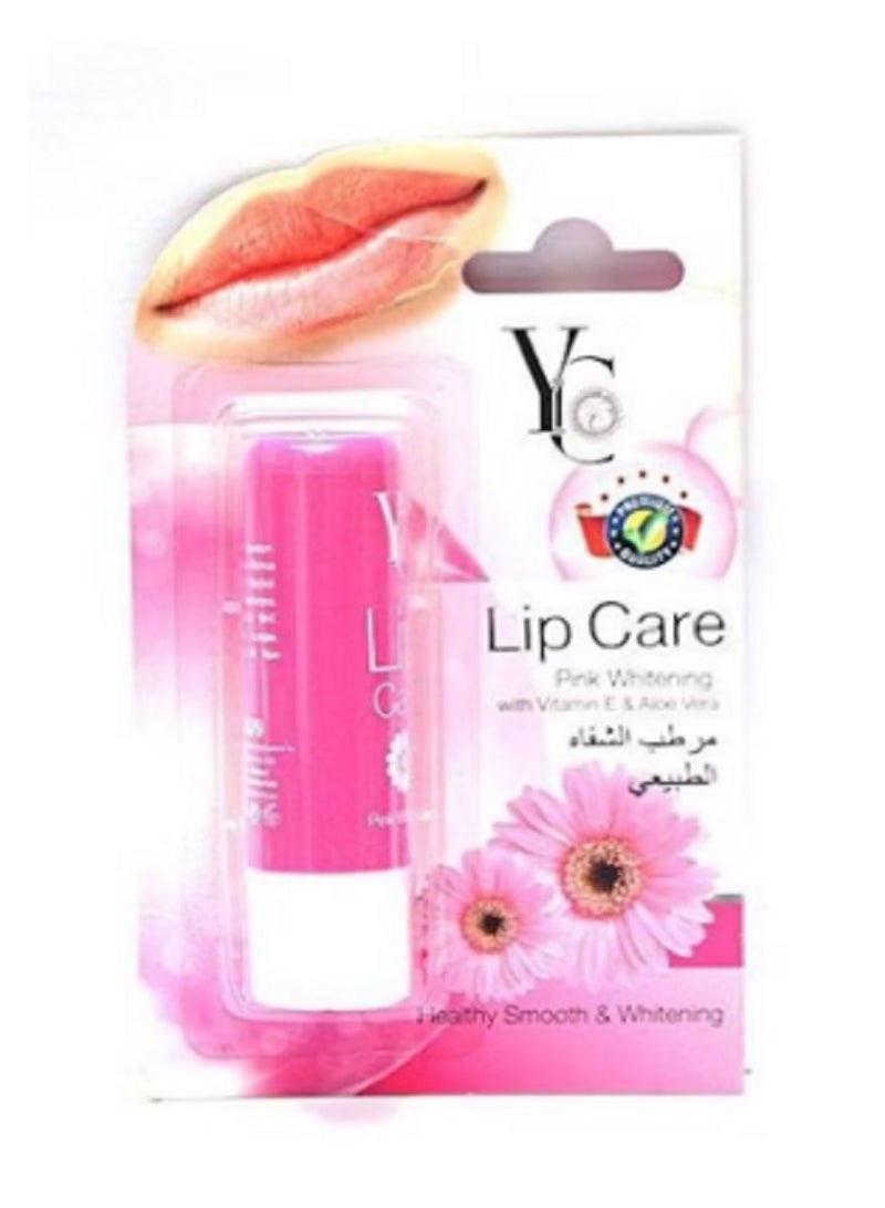 واي سي تبييض الشفاه من واي سي مع فيتامين هـ والصبار الوردي