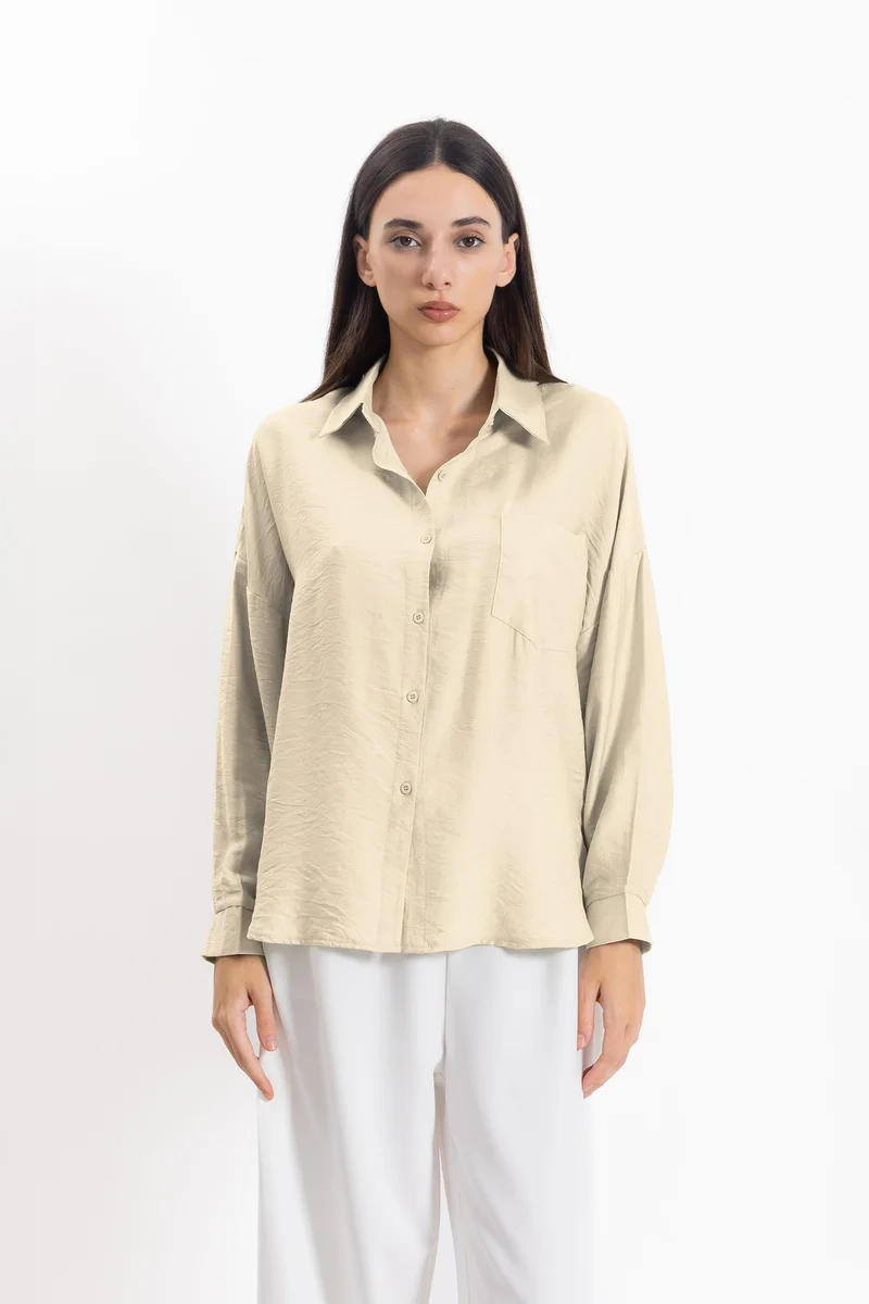SHAPES LINEN BLEND COMFORT SHIRT