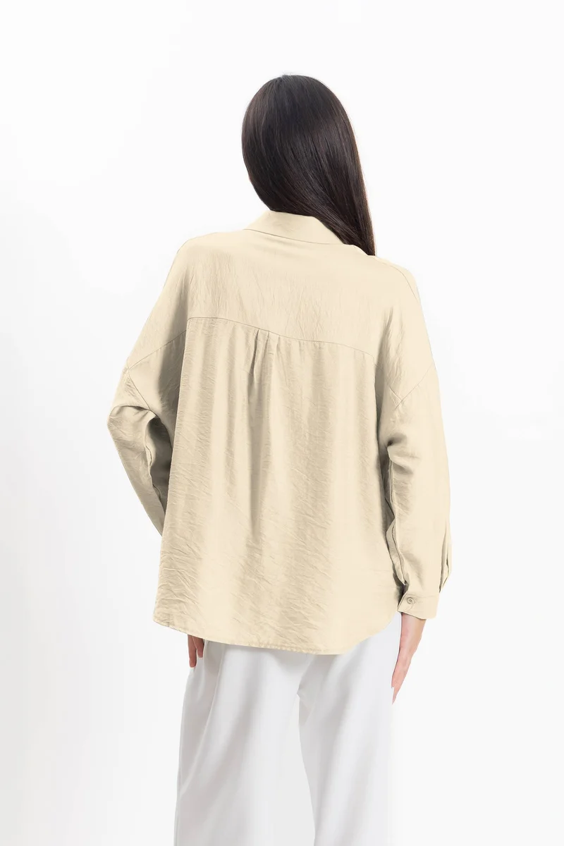 SHAPES LINEN BLEND COMFORT SHIRT
