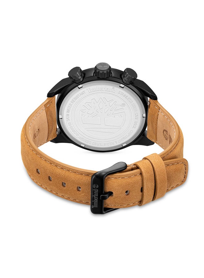 Timberland Men Henniker II Black Dial 3 Interchangeable Straps Multifunction Watch for Men, 46mm - Image 5
