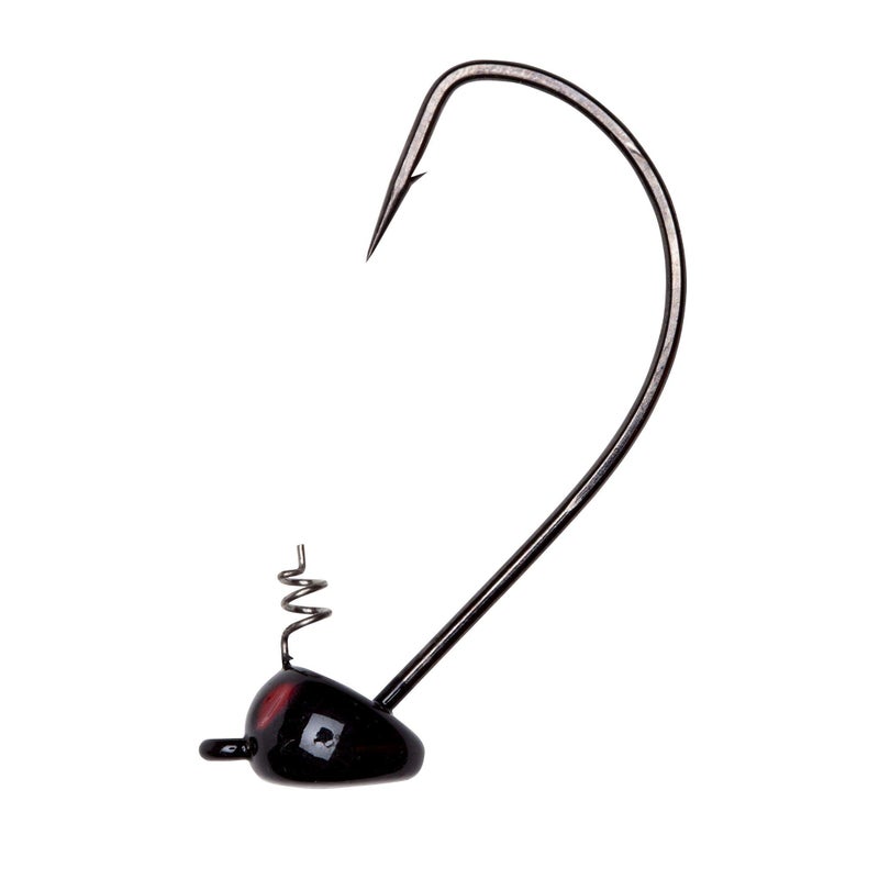 Yum Lures Pumpkin Ed Jig Hook 5/0 (Black, 3/8-Ounce) (YPEJ3851) - Image 4