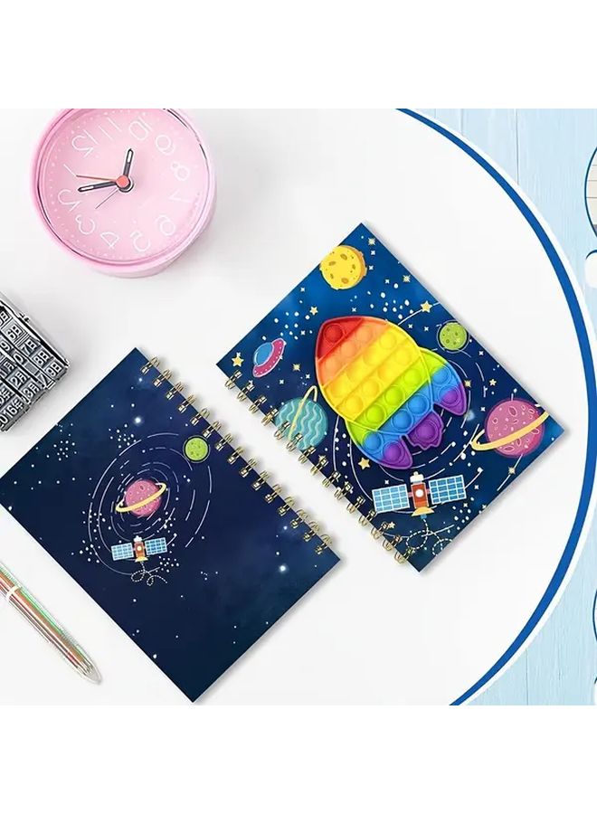 My Little Pony 2Pcs Unzipped Notebook Set with Pen and Spiral Diary for School Office Writing Drawing Gift - Image 5