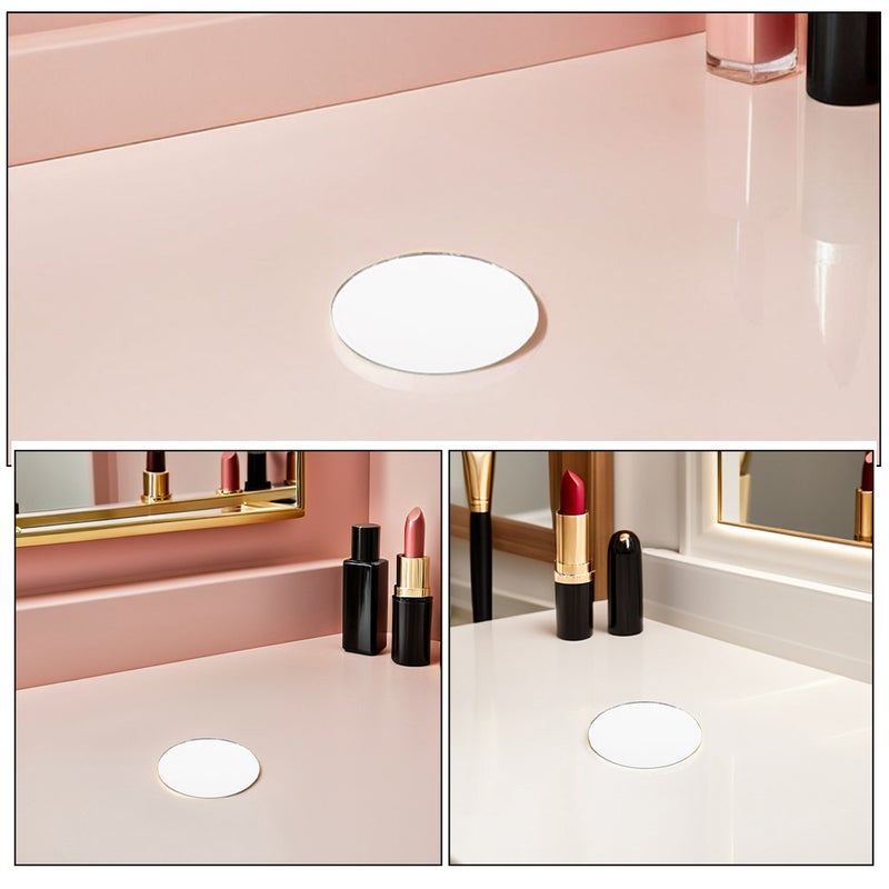 60 pcs Small Mirror: Mini Mirrors For Diy Crafts - Small Glass Pieces For Resin Projects - Portable Makeup Accessories - Image 4