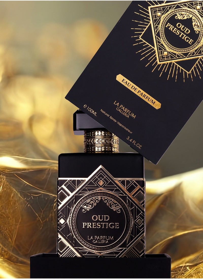 LA PARFUM GALLERIA Oud Prestige | luxury, premium & powerfull oud in every drops | A long lasting perfume unisex Eau de parfum 100 ml - Image 2