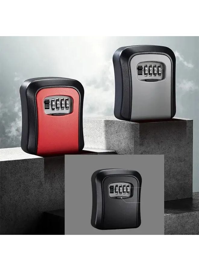 Black Key Code Box Lock For Construction Site Bnb Rental Anti Theft - Image 2