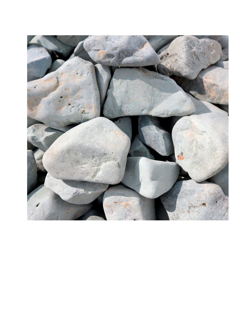 كنب حجر النهر الأخضر مادة الحديقة الطبيعية - Image 1