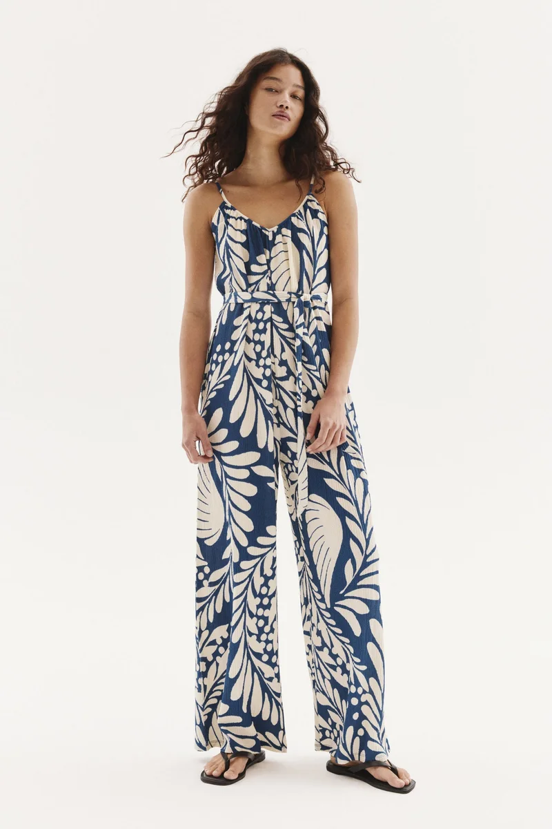 H&M Tie-belt jumpsuit