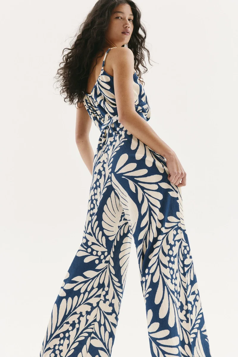 H&M Tie-belt jumpsuit