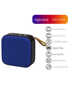NIBEMINENT T5 Bluetooth Small Speaker Subwoofer Outdoor Portable Wireless Speaker Home Desktop Fabric Mini Speaker  - Image 1
