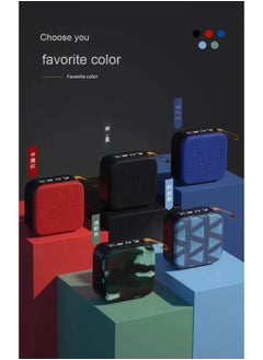 NIBEMINENT T5 Bluetooth Small Speaker Subwoofer Outdoor Portable Wireless Speaker Home Desktop Fabric Mini Speaker  - Image 2