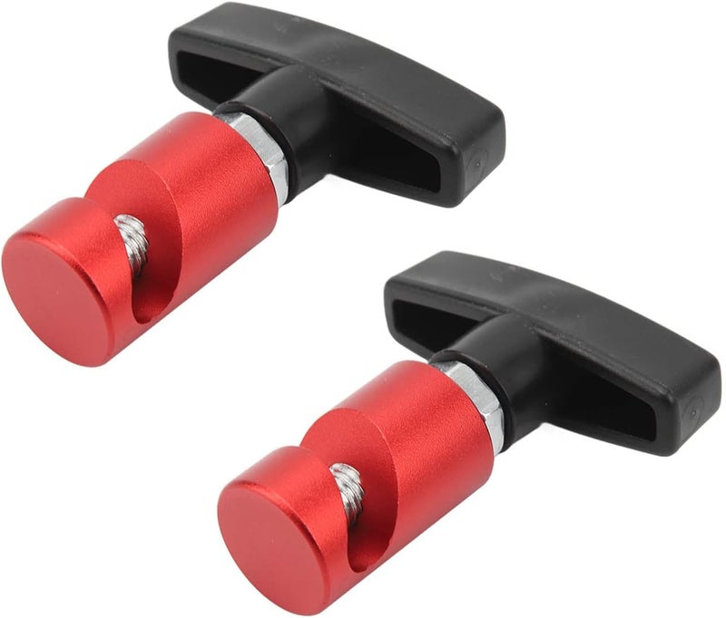 Hood Lift Support Clamp Secure Retaining Clamp/Holder for Car Engine Hood Rod Fixing, Durable Tool for Hatchbacks and Trunk (Red) - Image 4