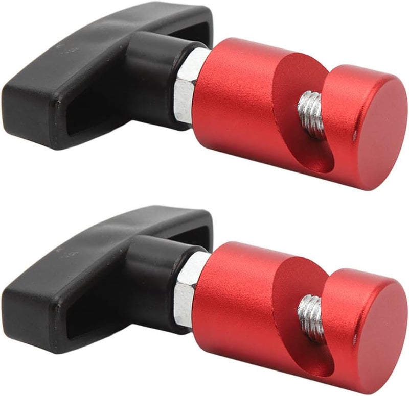 Hood Lift Support Clamp Secure Retaining Clamp/Holder for Car Engine Hood Rod Fixing, Durable Tool for Hatchbacks and Trunk (Red) - Image 2
