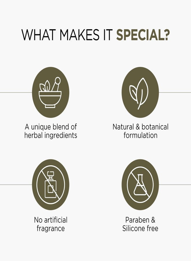 أوشيا هيربالز مُنشّط الشعر العشبي من أوشيا لإعادة نمو الشعر | يمنع تساقط الشعر | يعزز نمو الشعر | خالٍ من البارابين والسيليكون | 110 مل (عبوة من قطعتين) - Image 3