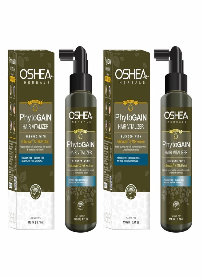أوشيا هيربالز مُنشّط الشعر العشبي من أوشيا لإعادة نمو الشعر | يمنع تساقط الشعر | يعزز نمو الشعر | خالٍ من البارابين والسيليكون | 110 مل (عبوة من قطعتين) - Image 1