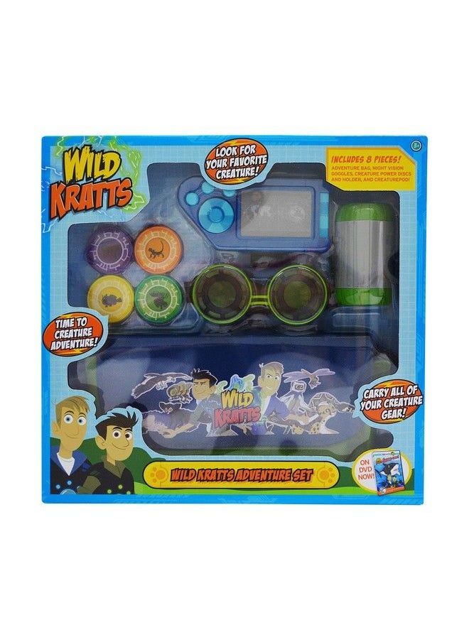 Jazwares - Wild Kratts Adventure Set Officially Licensed Includes Goggles Creature Pod Power Discs And More 8 Pieces For Costumes Pretend & Dress Up Play Fun Interactive Toy Gift For Kids Ages 3+ - Image 1