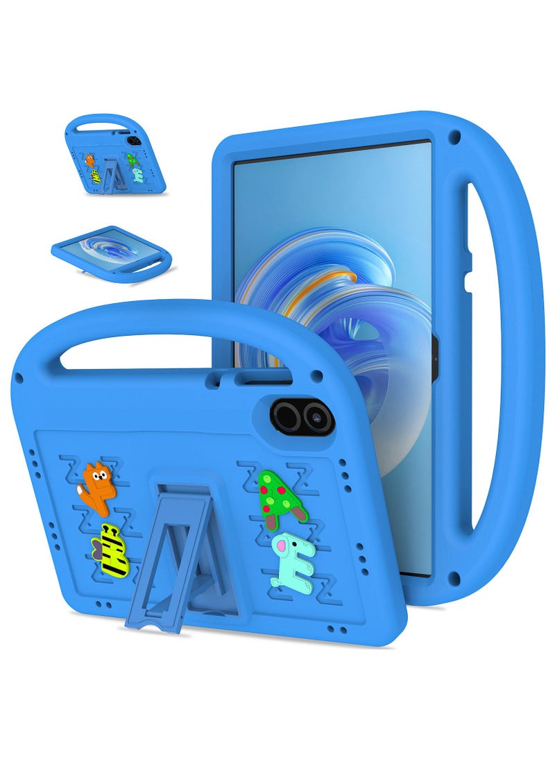 general Kids Case Compatible with Honor Pad X8a / X9 11 Inch 2024, EVA Silicone Shockproof Handle Kids Friendly Cover with Foldable Stand Cover with Pen Slot - Image 1