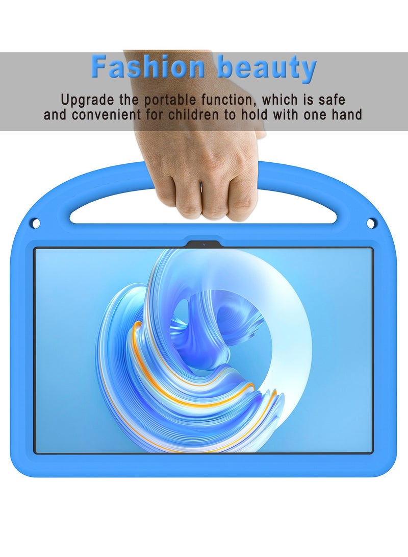 general Kids Case Compatible with Honor Pad X8a / X9 11 Inch 2024, EVA Silicone Shockproof Handle Kids Friendly Cover with Foldable Stand Cover with Pen Slot - Image 4