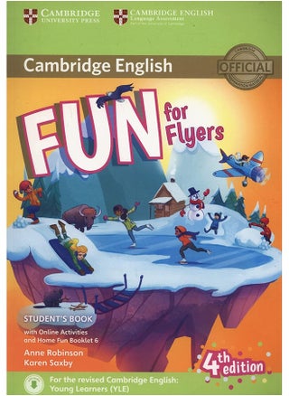 Fun for Flyers Student's Book with Online Activities with Audio and Home Fun Booklet 6 - pzsku/Z0577F3F94FA73EDF98D9Z/45/1749823366/5e603e87-9356-43eb-9dcd-eaa7b4ff3d88