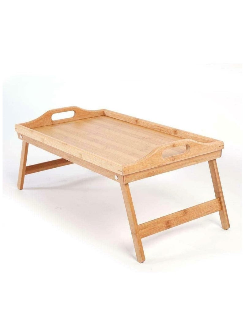 Huitich Bed Tray Table With Folding Legs  - Image 1