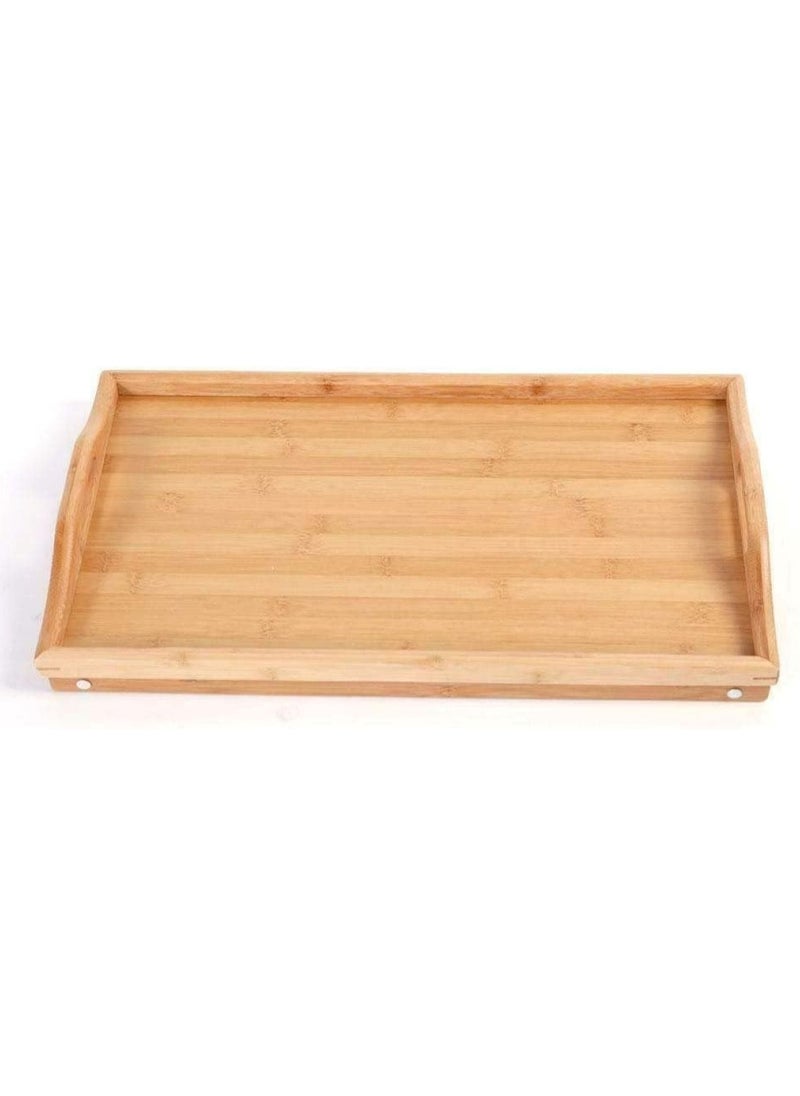 Huitich Bed Tray Table With Folding Legs  - Image 2