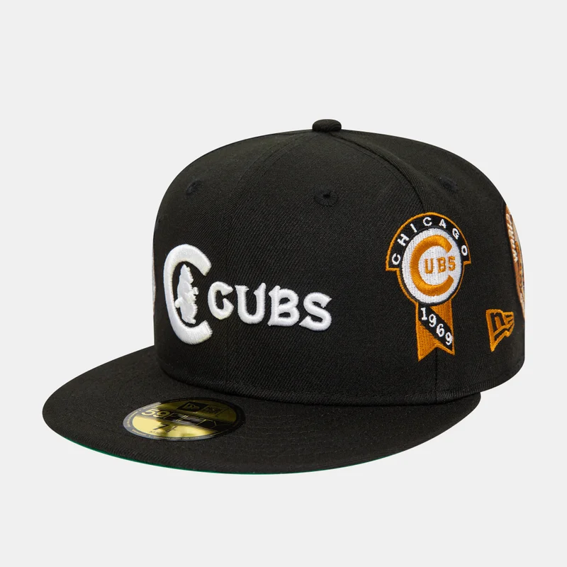 NEW ERA Men's MLB Chicago Cubs Cooperstown All Over 59FIFTY Cap