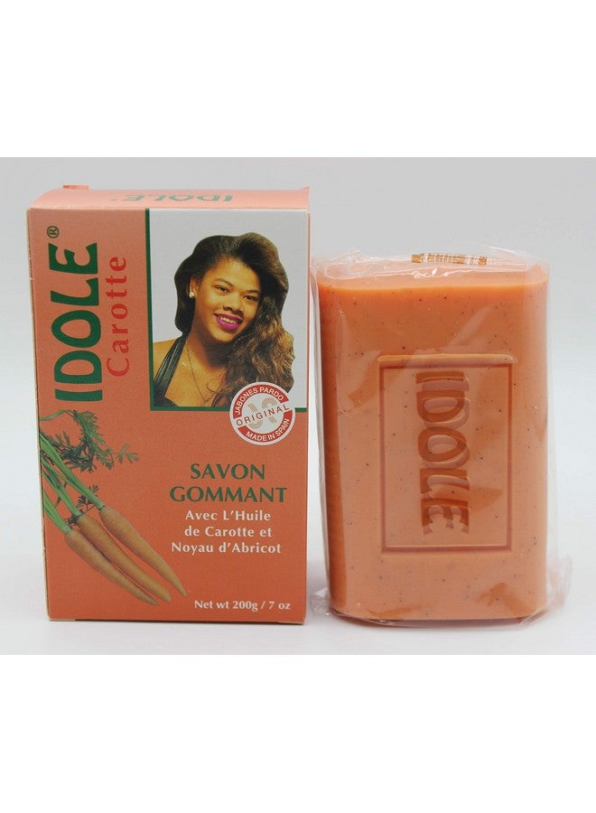 Idole Carrot Exfoliating Soap With Apricot Powder 200G (3Pack) - Image 1