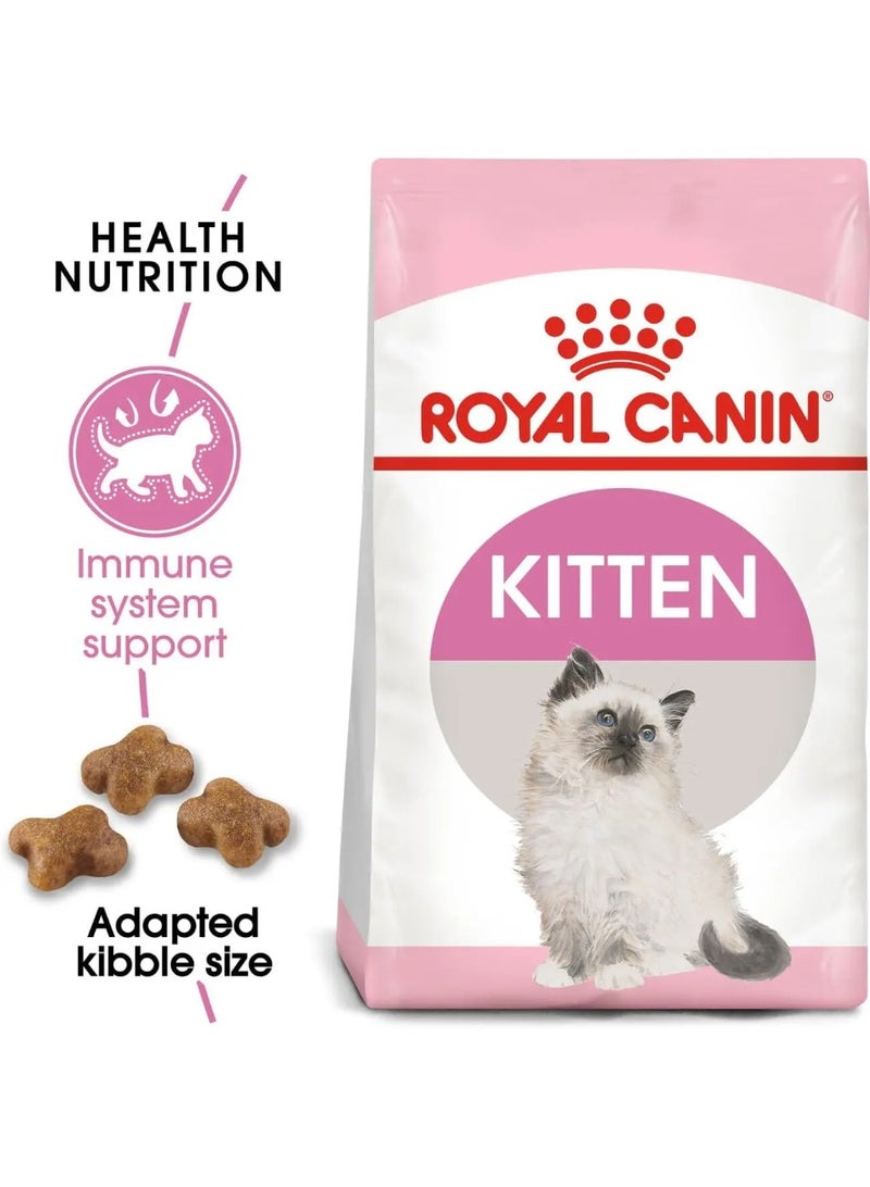ROYAL CANIN طعام جاف للقطط الصغيرة من رويال كانين للصحة والتغذية 2 كجم - Image 2