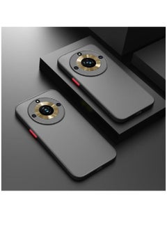 ZOOMEE Protective Shockproof Matte Anti-Scratch Slim Back Case Cover For Realme 11 Pro / Realme 11 Pro+ Black 