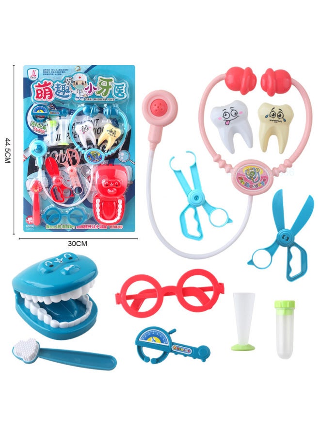 Hanging Board Children's Toy Playing Dentist Playing Home Girl Boy Simulation Toy-Color:54029 【large】 Hanging Plate 【cute Little Rabbit】 Random Color 0588-57 - Image 2