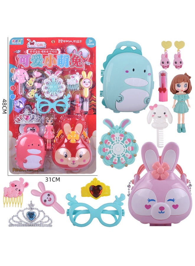 Hanging Board Children's Toy Playing Dentist Playing Home Girl Boy Simulation Toy-Color:54029 【large】 Hanging Plate 【cute Little Rabbit】 Random Color 0588-57 - Image 1