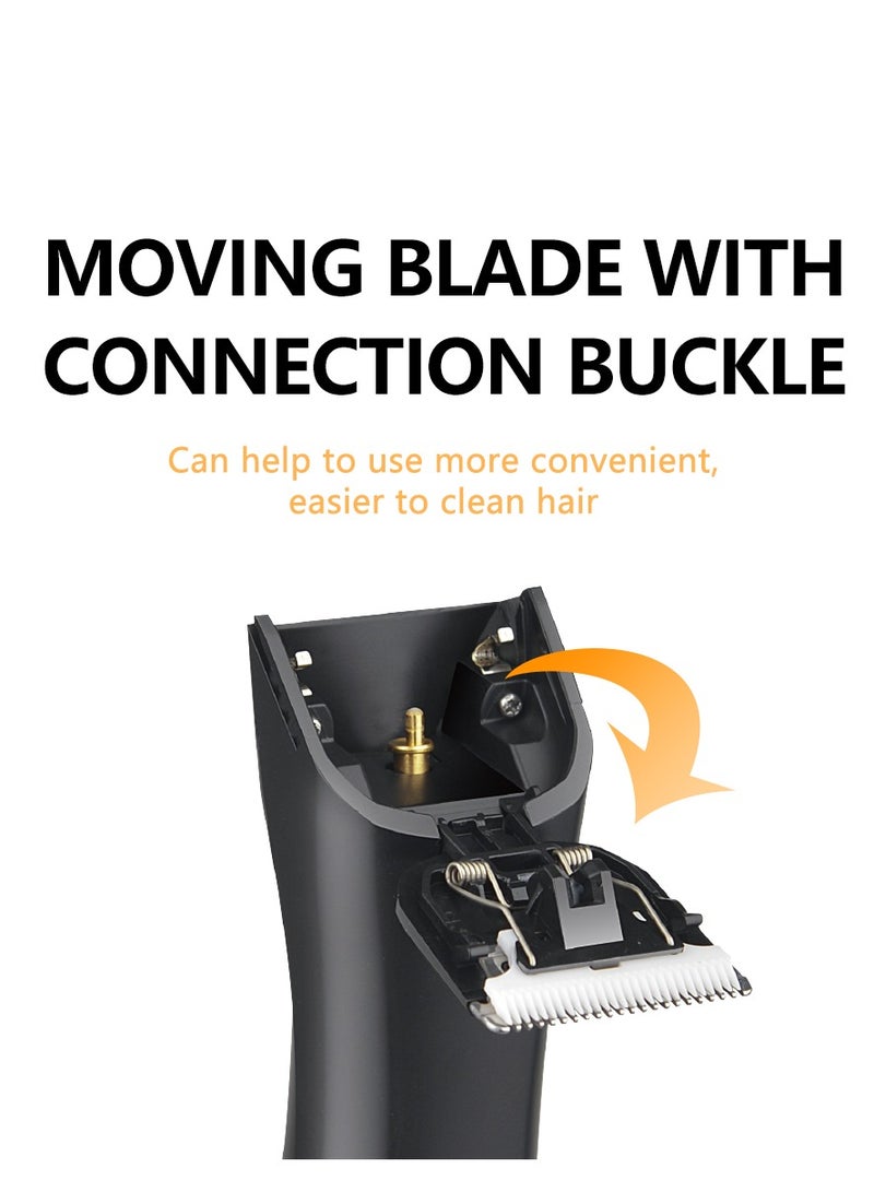 HTC AT-018 Fully Body Shaver Washable Type-C Rechargeable Ceramic Blade for body and face - Image 3