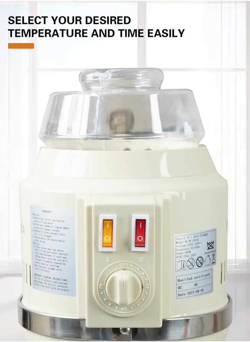 Meishida 2 in 1 Hair and Face Steamer Standing Hair Humidifier Moisturising Hydration System Sprayer  - Image 3