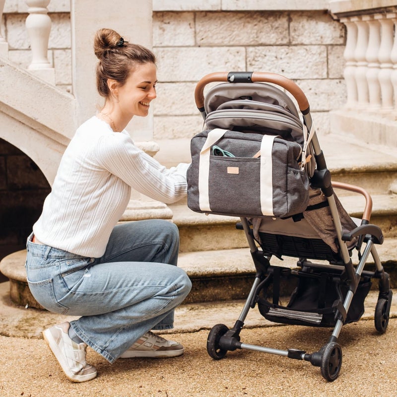 BEABA Béaba Paris Puffy Baby Changing Bag with 10 Pockets and Insulated Bag - Image 5