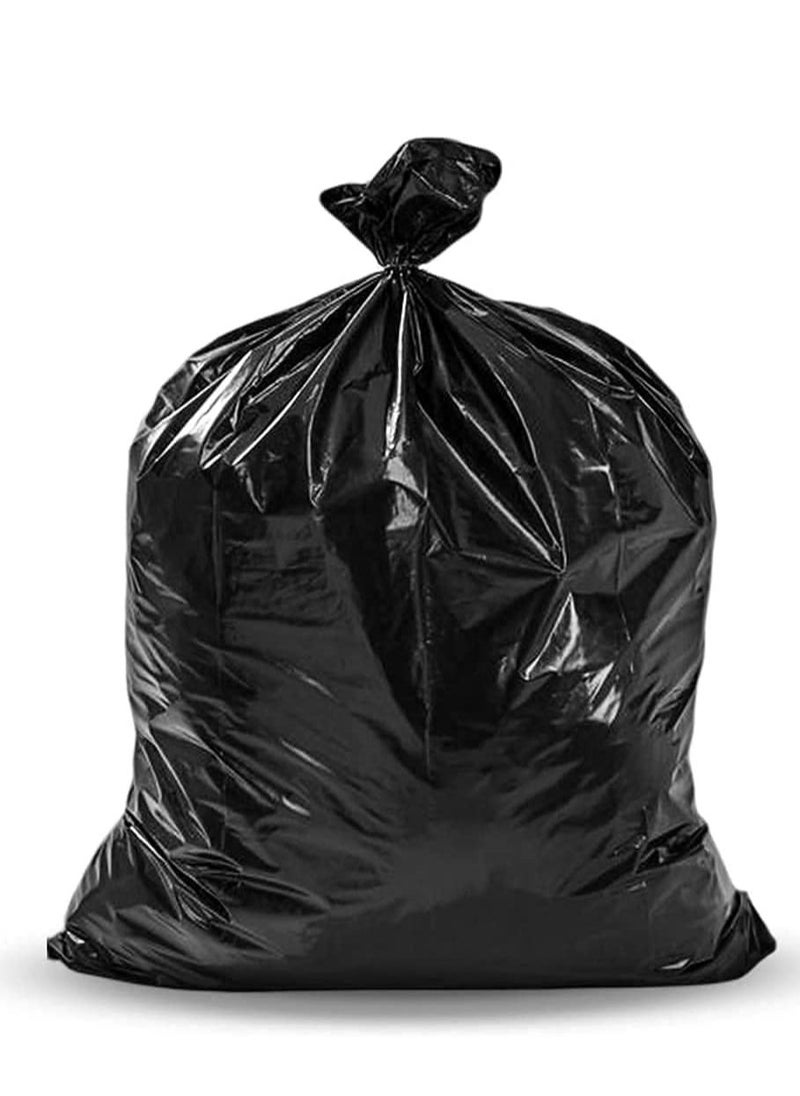 RACO RACO Garbage Bags Plastics,Trash Can Bags Large Heavy Duty Home Kitchen Lawn Outdoor Bin Liners Black Plastic Bags (PACK OF 10)  - Image 1