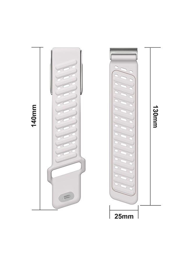 O Ozone Silicone Sport Replacement Band For WHOOP 5.0 – Breathable, Durable & Comfortable | Not for Whoop Gen 4- Green - Image 4