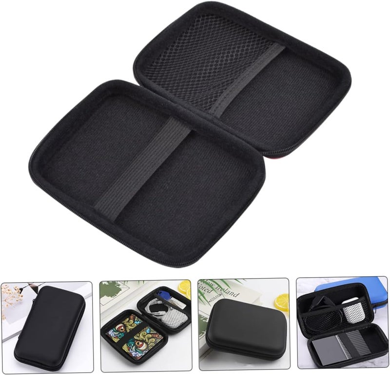 POPETPOP Hard Drive Storage Bag Electronic Organizer Mesh Pocket for Portable Charger and Accessories Shockproof and Travel Case - Image 5