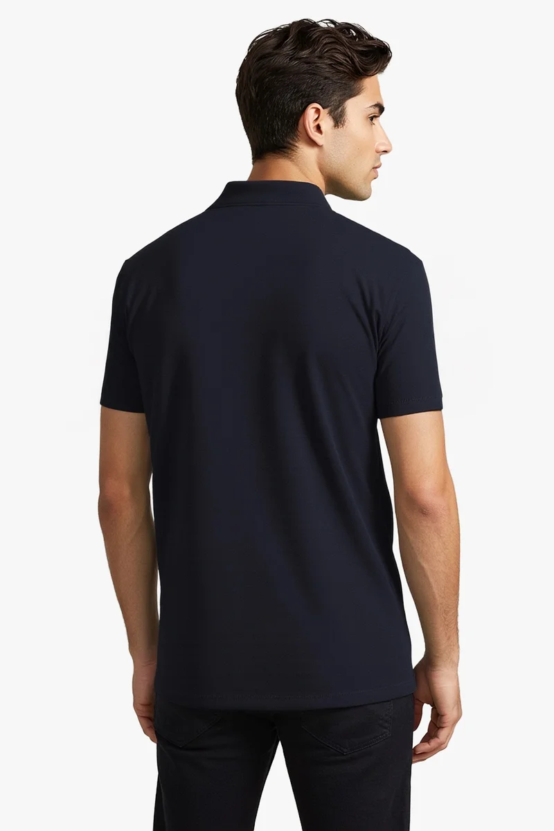 French Connection Premium Cotton Logo Polo Shirt