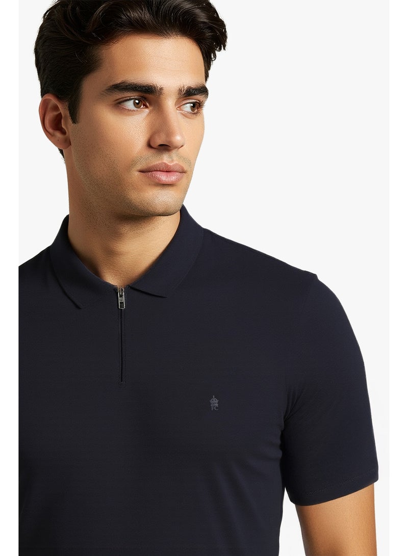French Connection Premium Cotton Logo Polo Shirt - Image 3