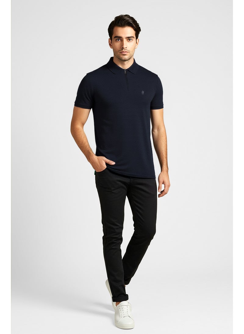 French Connection Premium Cotton Logo Polo Shirt - Image 5